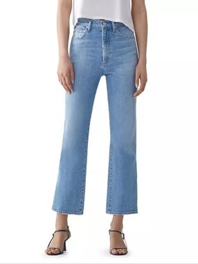 AGOLDE Pinch Waist High Rise Kick in Divide